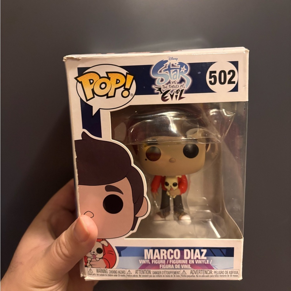 Marco Diaz (star vs the forces of evil) Funko pop (authentic)